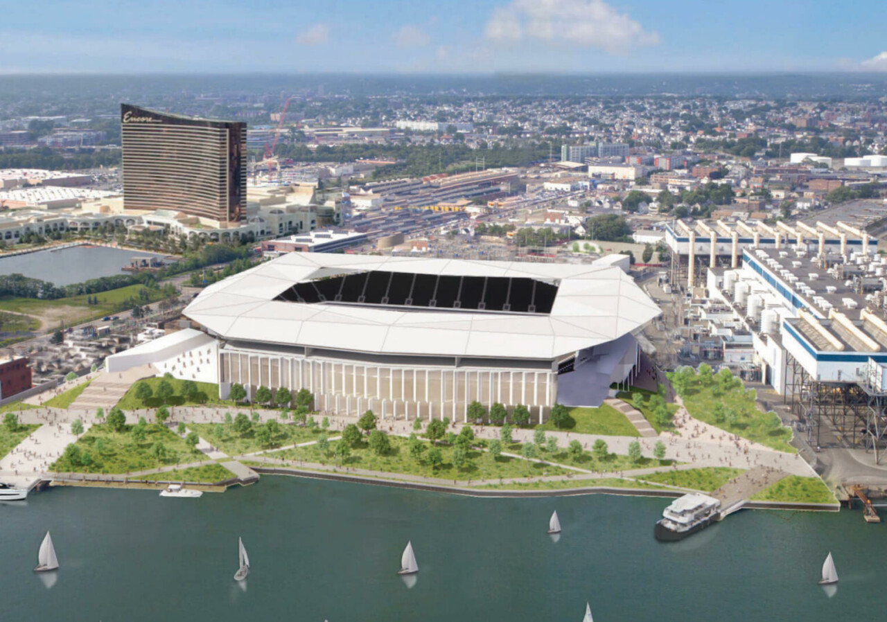 New England Revolution stadium rendering